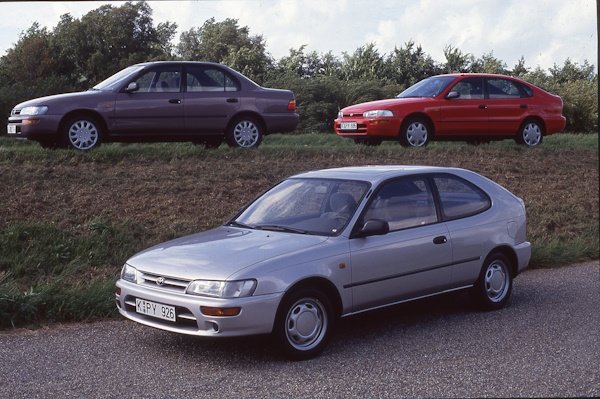 12 generazioni Toyota Corolla