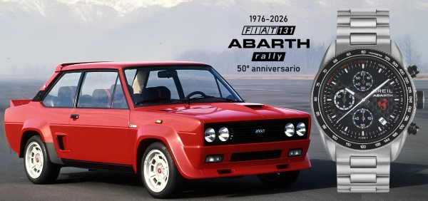 Cronografo Breil per i 50 anni di FIAT 131 Abarth Rally
